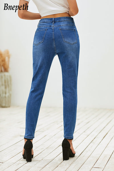 Bnepeth Women's Denim Jeans Skinny Pants